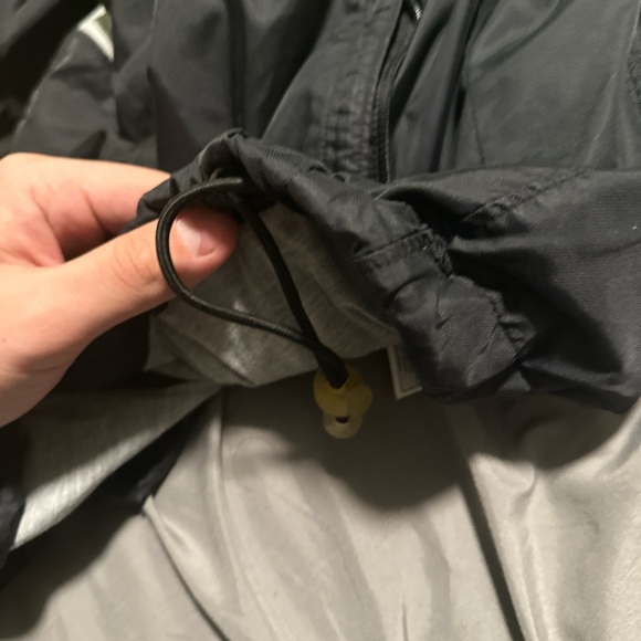 Nike 90s Vintage Y2K black and silver jacket. Archive Streetwear. - Picture 5 of 7